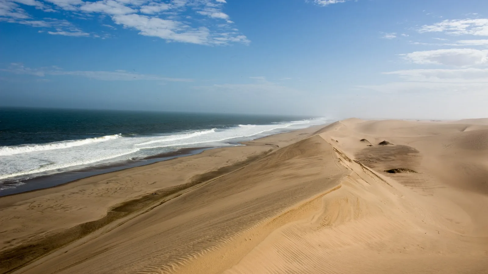 La géographie de la Skeleton Coast